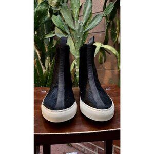 Daniel Patrick Men's Hightop Black Slip On Shoes Size 10 Pre-Owned!